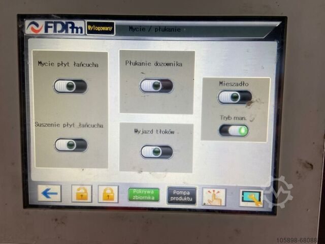 Zgrzewarka liniowa do doniczek foliowych Pamirex Pamirex FDPm Linea Pak 4LP