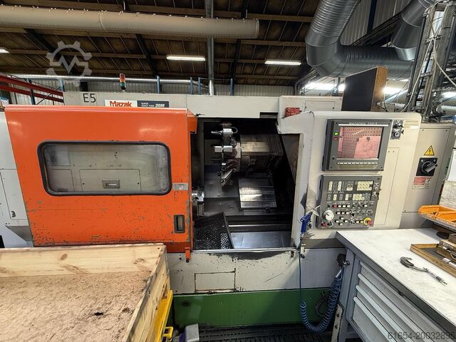 TOUR CNC D'OCCASION FABRIQUÉ PAR MAZAK, MODÈLE SQT 28M MAZAK SQT 28M