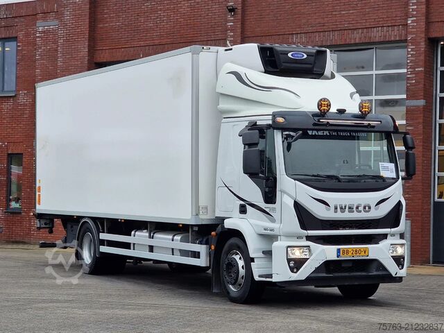Refrigerated/frozen transport Iveco EuroCargo 180 320 Frigo Carrier supra 850 nordi...