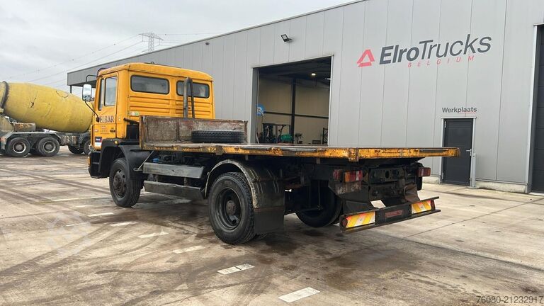 Atrelado da plataforma MAN 12.192 (MANUAL PUMP / 4X4 / POMPE MANUELLE / GR...