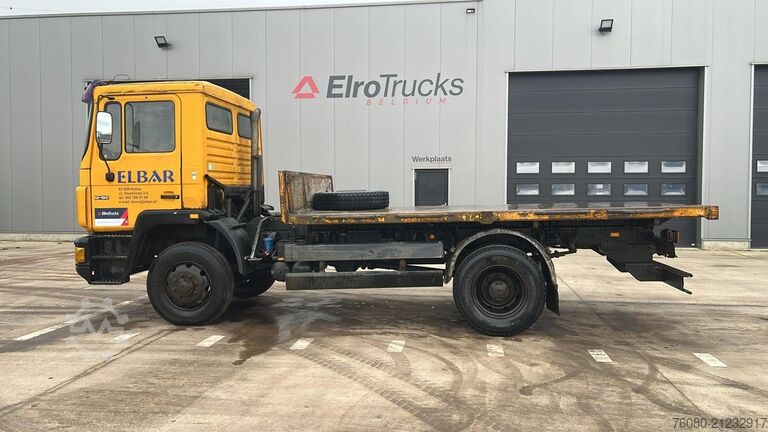 Atrelado da plataforma MAN 12.192 (MANUAL PUMP / 4X4 / POMPE MANUELLE / GR...