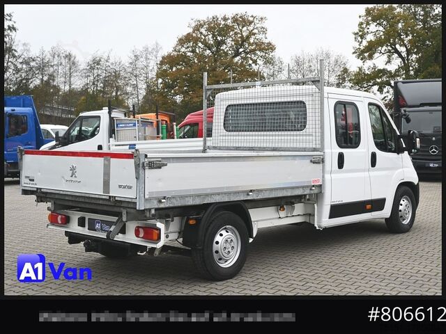 Tilpasset varevogn PEUGEOT Boxer Doka Kipper, AHK, Klima, Standheizung