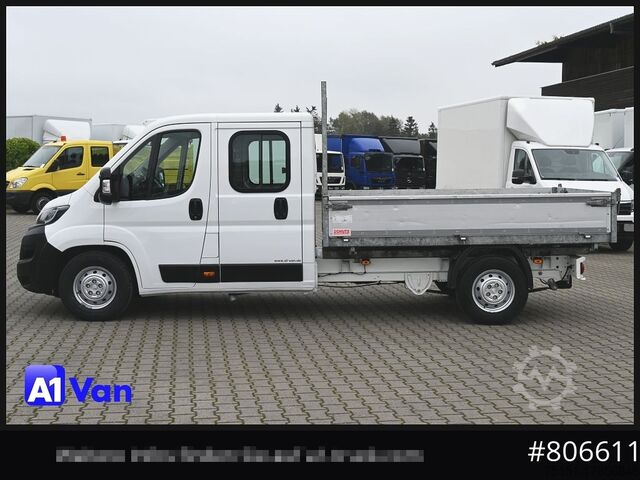 Tilpasset varevogn PEUGEOT Boxer Doka Kipper, AHK, Klima, Standheizung