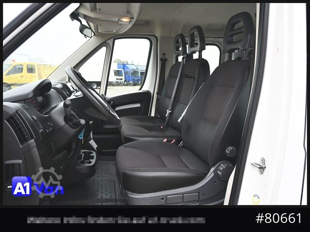 Tipvogn varebil PEUGEOT Boxer Doka Kipper, AHK, Klima, Standheizung