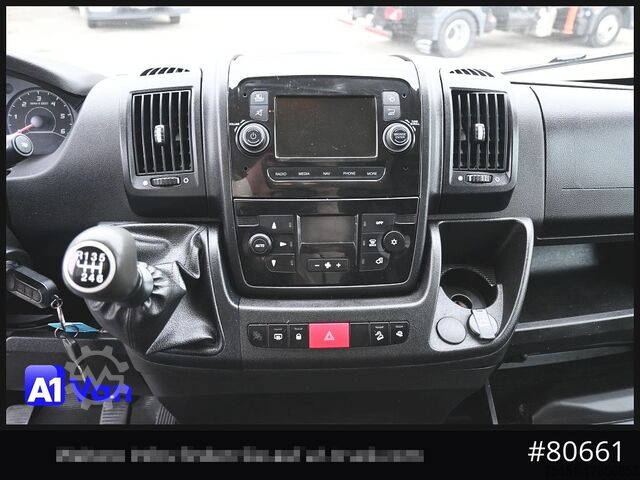 Tipvogn varebil PEUGEOT Boxer Doka Kipper, AHK, Klima, Standheizung