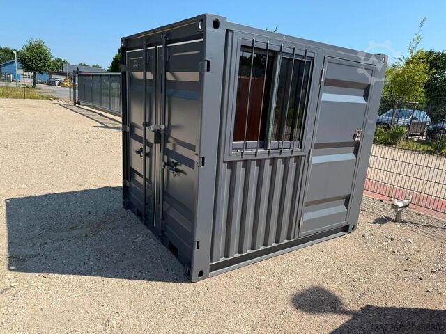 Inny  7 Fuß Container , Neuwertig, Seitentür & Fenster