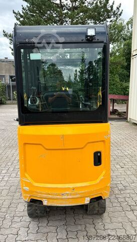 Miniexcavadora JCB 15C-1 / 825 H /  3 x Löffel / Kabine