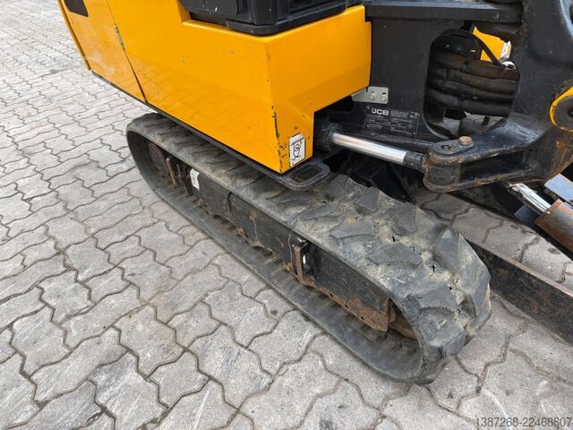 Miniexcavadora JCB 15C-1 / 825 H /  3 x Löffel / Kabine