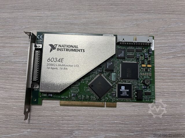 Multifunctionele DAQ I/O-kaart National Instruments PCI-6034E