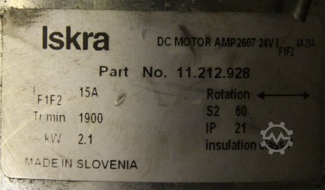 Fahrwerk KORDEL KMP112ORL24V0.2KW3000UPM