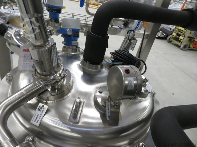 CIP module with insulated feed tank Brinox CIP LEP12