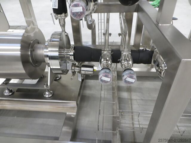 CIP module with insulated feed tank Brinox CIP LEP12