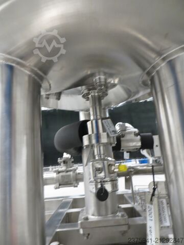 CIP module with insulated feed tank Brinox CIP LEP12