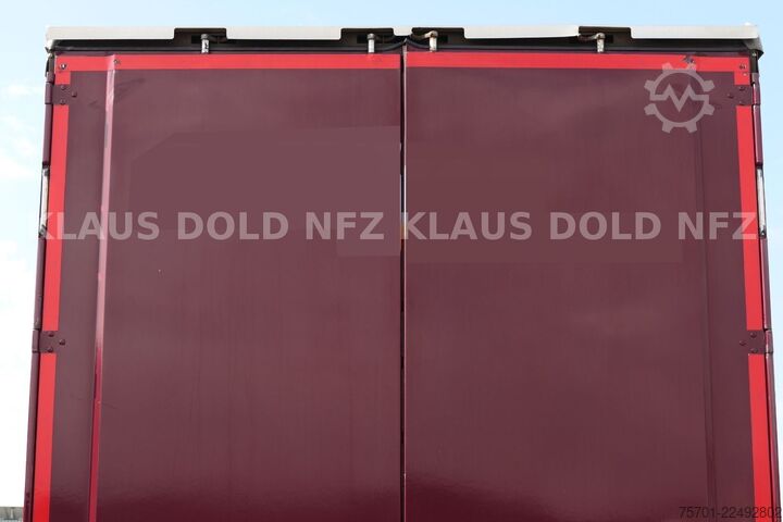 Open oplegger met zeil KRONE SD Pritsche Plane XL MegaLiner Edscha Bordwände