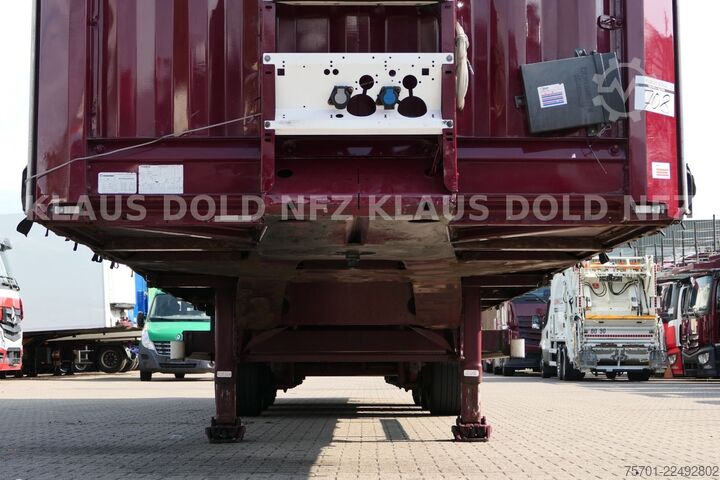 Open oplegger met zeil KRONE SD Pritsche Plane XL MegaLiner Edscha Bordwände