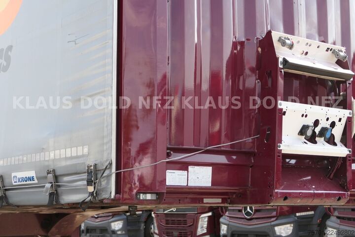 Open oplegger met zeil KRONE SD Pritsche Plane XL MegaLiner Edscha Bordwände
