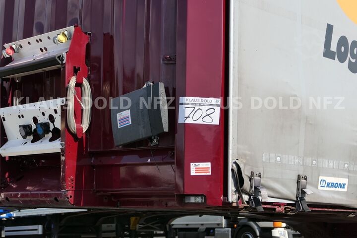 Open oplegger met zeil KRONE SD Pritsche Plane XL MegaLiner Edscha Bordwände