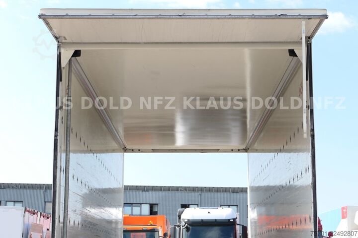 Przyczepa skrzyniowa SPIER AGL 290 Koffer 47m³ Durchladeeinrichtung LBW
