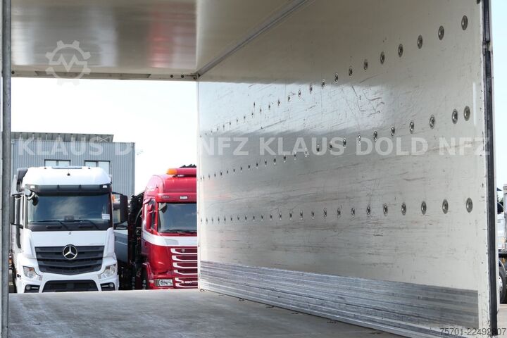Przyczepa skrzyniowa SPIER AGL 290 Koffer 47m³ Durchladeeinrichtung LBW