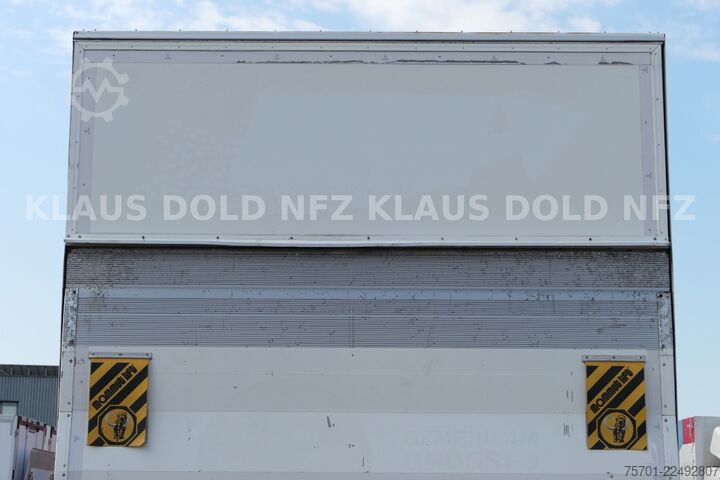 Przyczepa skrzyniowa SPIER AGL 290 Koffer 47m³ Durchladeeinrichtung LBW