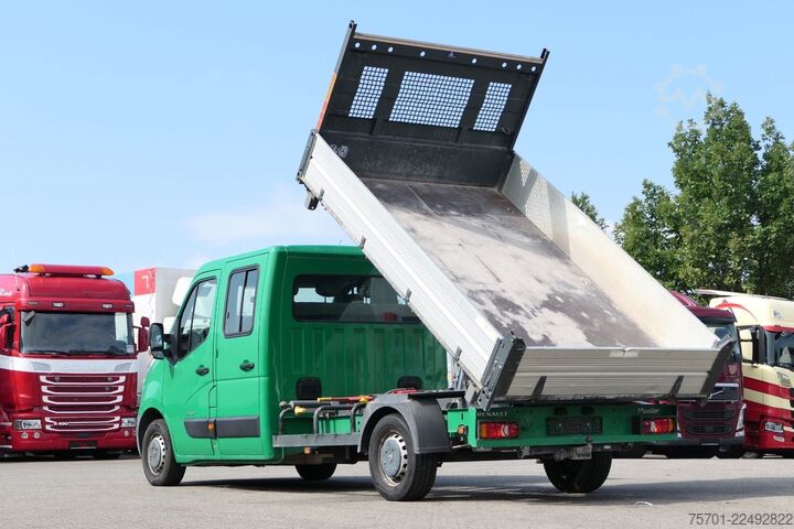 Billenőplatós furgon RENAULT Master III DoKa Kipper 3,5t Euro 5