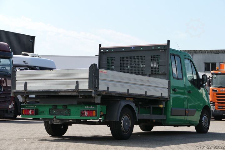 Billenőplatós furgon RENAULT Master III DoKa Kipper 3,5t Euro 5