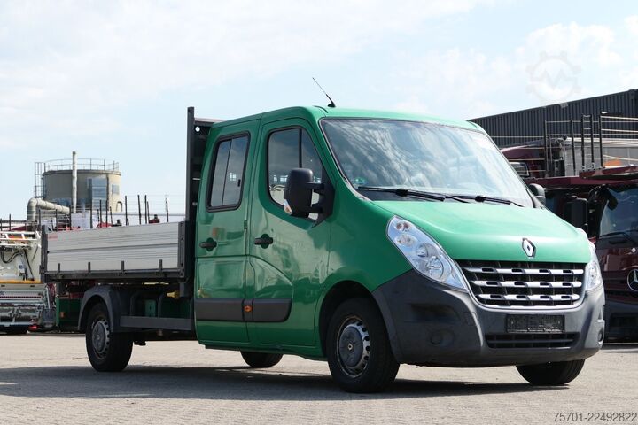 Billenőplatós furgon RENAULT Master III DoKa Kipper 3,5t Euro 5