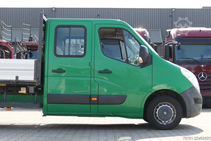 Kiepwagen bestelauto RENAULT Master III DoKa Kipper 3,5t Euro 5