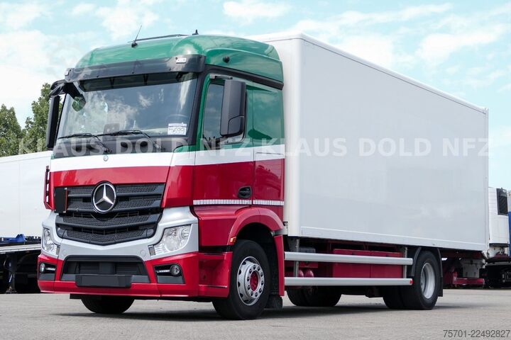 Camião de caixa fechada MERCEDES-BENZ Actros 1842 Koffer Vollluft LBW Euro 6