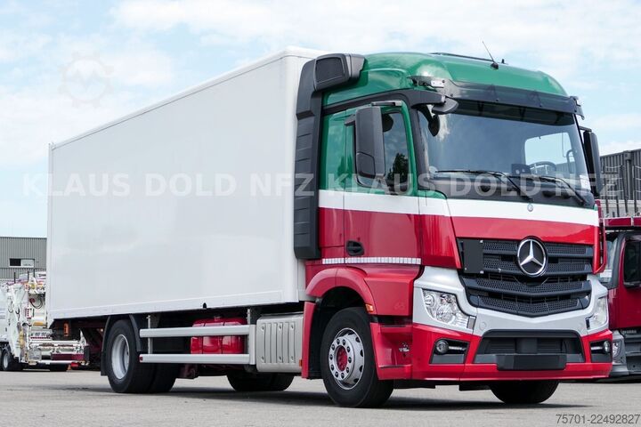 Camião de caixa fechada MERCEDES-BENZ Actros 1842 Koffer Vollluft LBW Euro 6