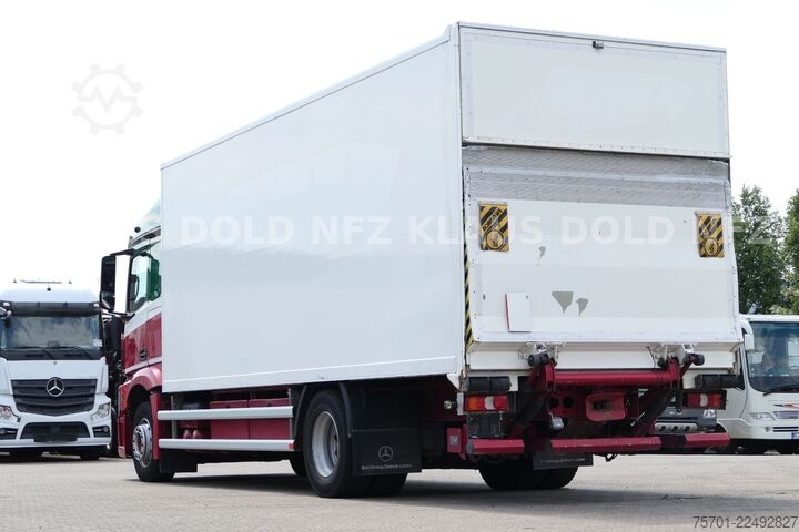 Camião de caixa fechada MERCEDES-BENZ Actros 1842 Koffer Vollluft LBW Euro 6
