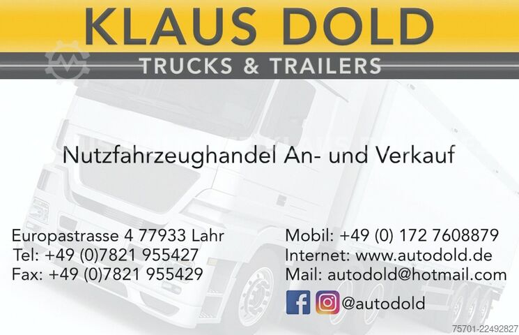 Camião de caixa fechada MERCEDES-BENZ Actros 1842 Koffer Vollluft LBW Euro 6