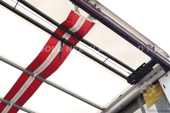 Open oplegger met zeil KÖGEL S24-1 Pritsche Plane 94 m³ Liftachse safety-roof