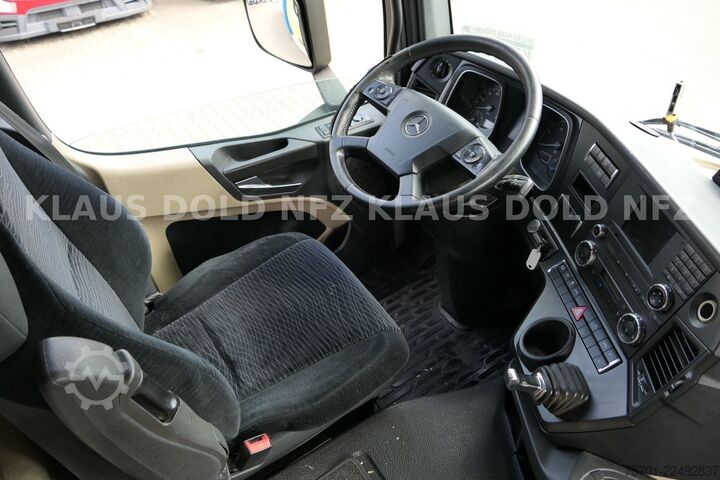 Plattewagen met zeil MERCEDES-BENZ Actros 2542 Pritsche Plane Kamera LBW EU6