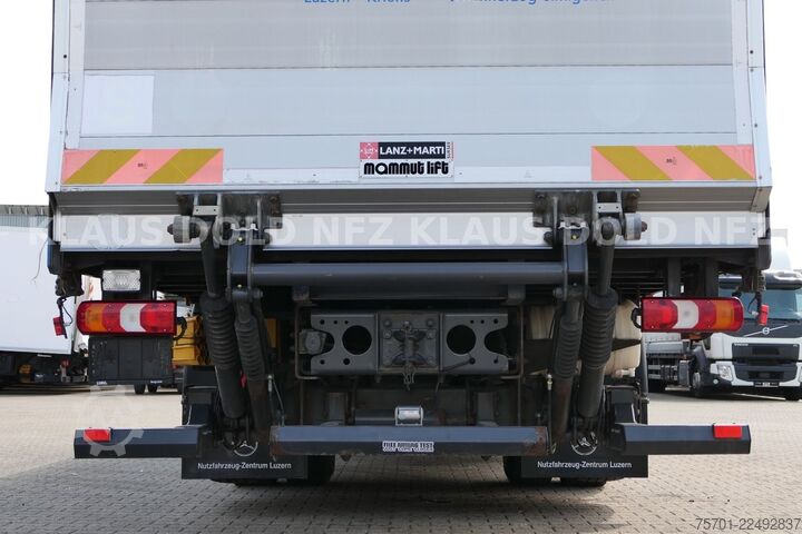 Plattewagen met zeil MERCEDES-BENZ Actros 2542 Pritsche Plane Kamera LBW EU6