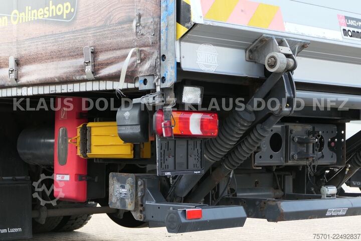 Plattewagen met zeil MERCEDES-BENZ Actros 2542 Pritsche Plane Kamera LBW EU6