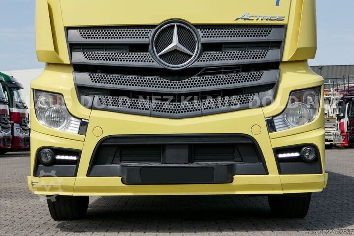 Plattewagen met zeil MERCEDES-BENZ Actros 2542 Pritsche Plane Kamera LBW EU6