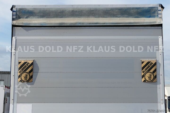 Plattewagen met zeil MERCEDES-BENZ Actros 2542 Pritsche Plane Kamera LBW EU6