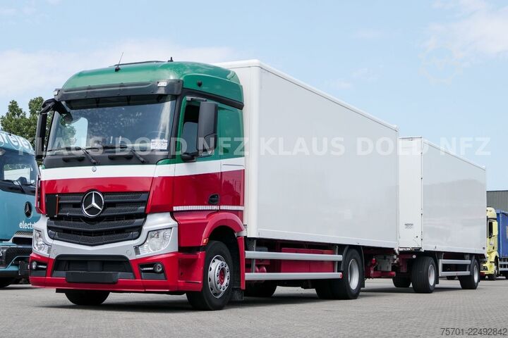Skříňový nákladní automobil MERCEDES-BENZ Actros 1842 Koffer Komplettzug