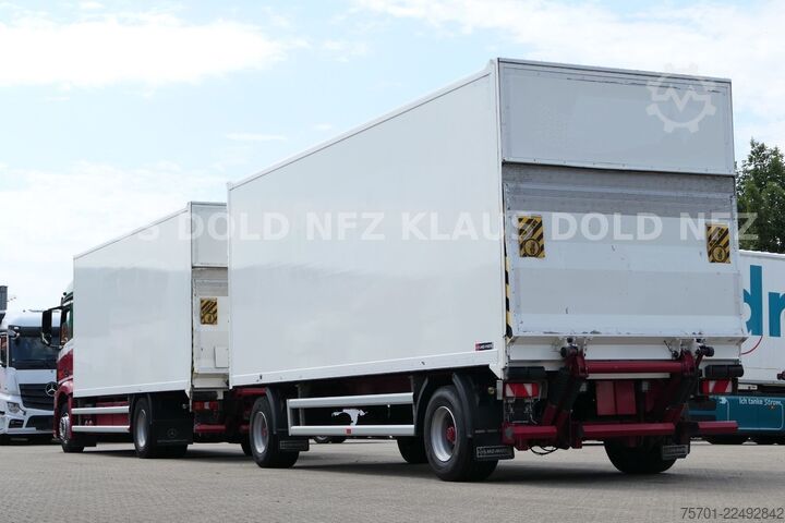 Skříňový nákladní automobil MERCEDES-BENZ Actros 1842 Koffer Komplettzug