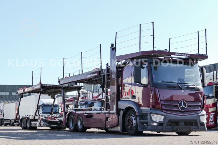 Autodraagtruck MERCEDES-BENZ Antos 2343 Autotransp. Kässbohrer Supertrans