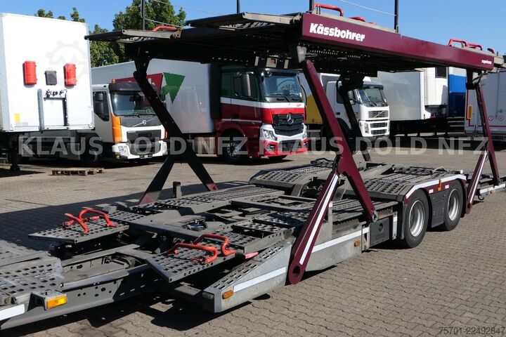 Autodraagtruck MERCEDES-BENZ Antos 2343 Autotransp. Kässbohrer Supertrans