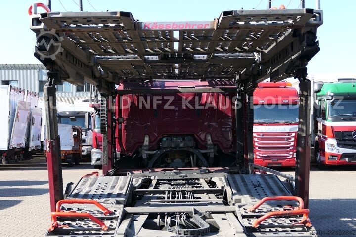 Autodraagtruck MERCEDES-BENZ Antos 2343 Autotransp. Kässbohrer Supertrans