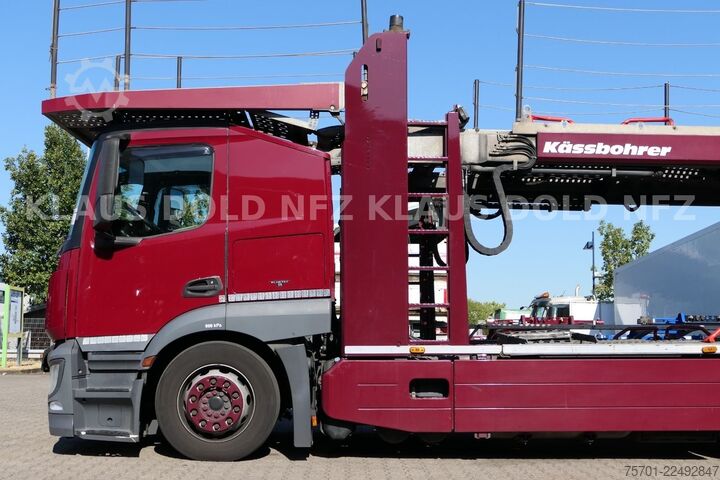 Autodraagtruck MERCEDES-BENZ Antos 2343 Autotransp. Kässbohrer Supertrans