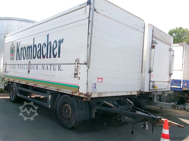 Drankentrailer ORTEN 2 Achs Schwenkwand*6,8 m*2 to LBW*SAF*16 Pal.*Ze
