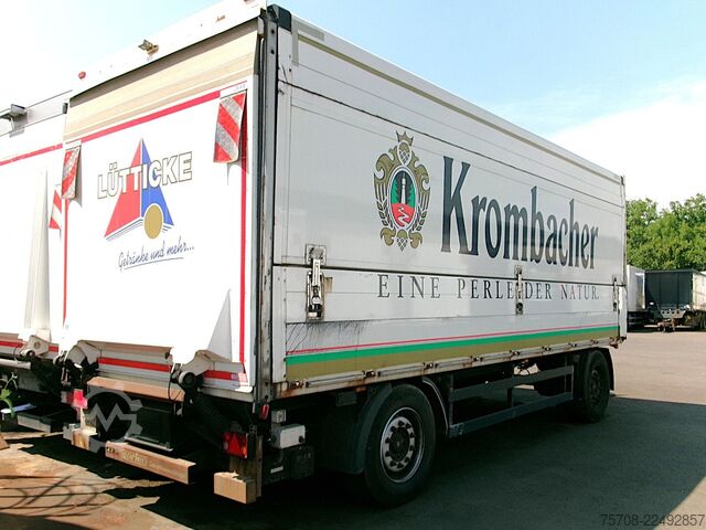 Drankentrailer ORTEN 2 Achs Schwenkwand*6,8 m*2 to LBW*SAF*16 Pal.*Ze