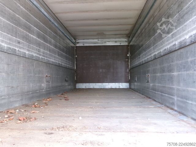 Koffer aanhanger KRONE 2 Achs Schwenkwand*7,3 m*Staplerhalter*BPW*Luft