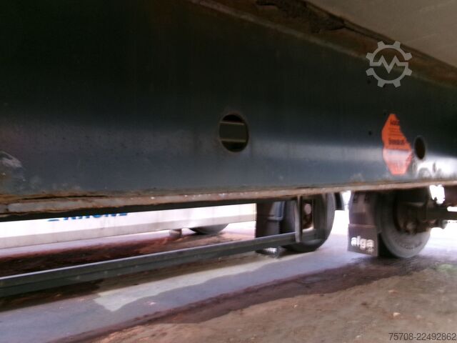 Koffer aanhanger KRONE 2 Achs Schwenkwand*7,3 m*Staplerhalter*BPW*Luft