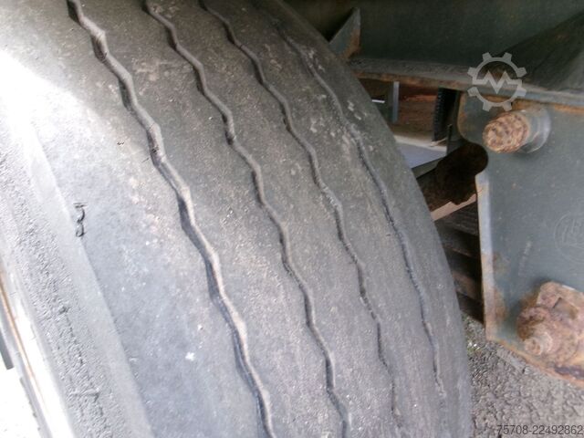 Koffer aanhanger KRONE 2 Achs Schwenkwand*7,3 m*Staplerhalter*BPW*Luft