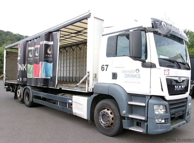 Drankentruck MAN 26.360 TGs*9 m SafeServer*2,5 to LBW*Lift/Lenk
